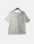 White print T-shirt FM